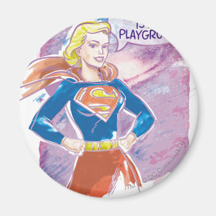 Aimant Supergirl Galaxy