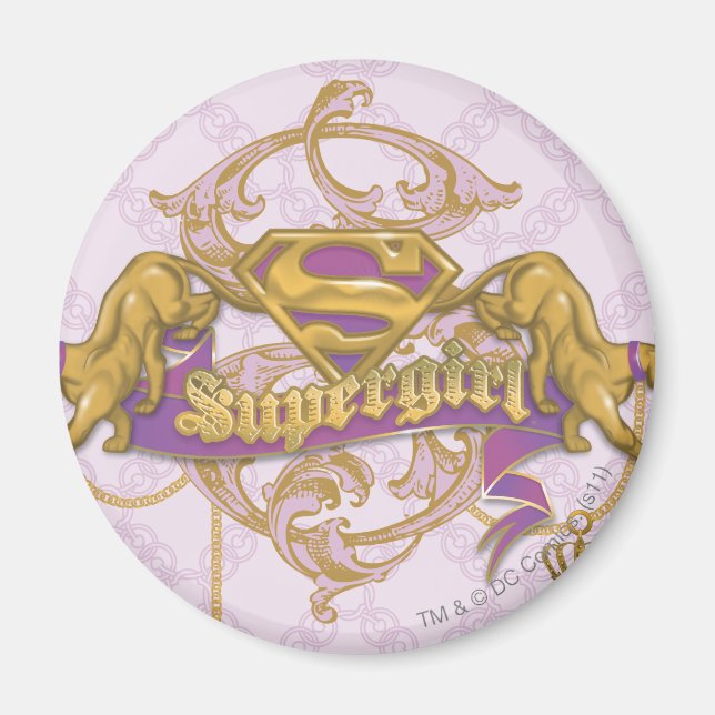 Aimant Supergirl Golden Cat 3 (Devant)