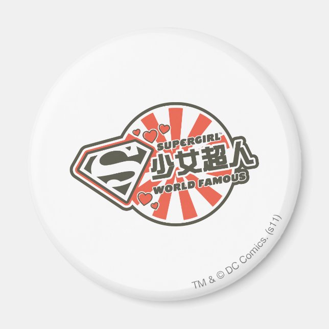 Aimant Supergirl J-Pop 13 (Devant)