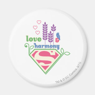 Aimant Supergirl Love & Harmony
