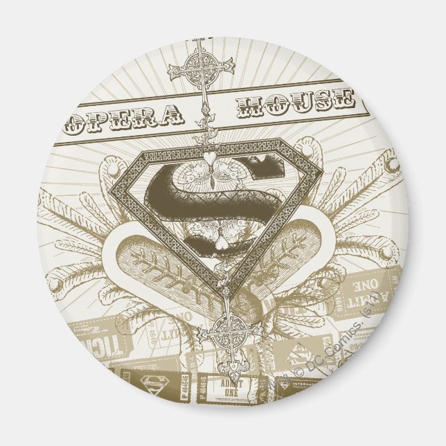 Aimant Supergirl Opera House (Devant)