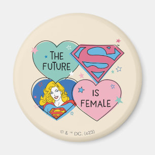 Aimant Supergirl Out of This World Retro Graphic