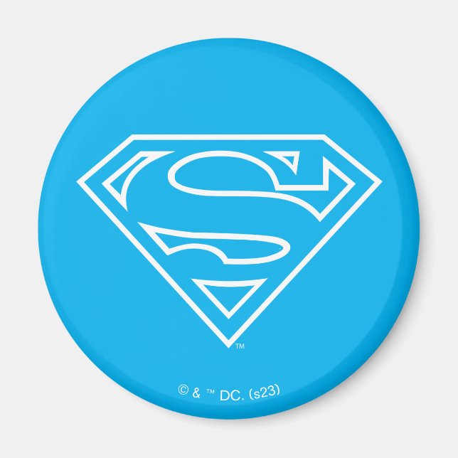 Aimant Supergirl Outline S-Shield (Devant)