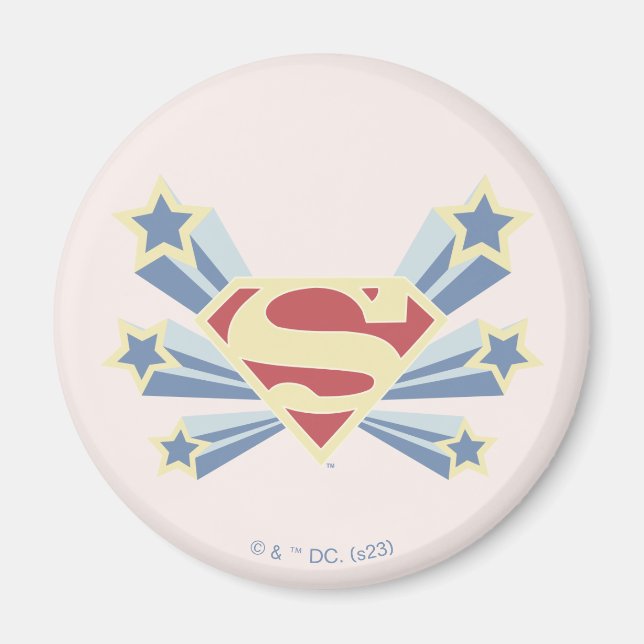 Aimant Supergirl Stars S-Shield (Devant)