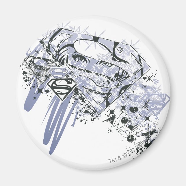 Aimant Supergirl Totalement génial (Devant)