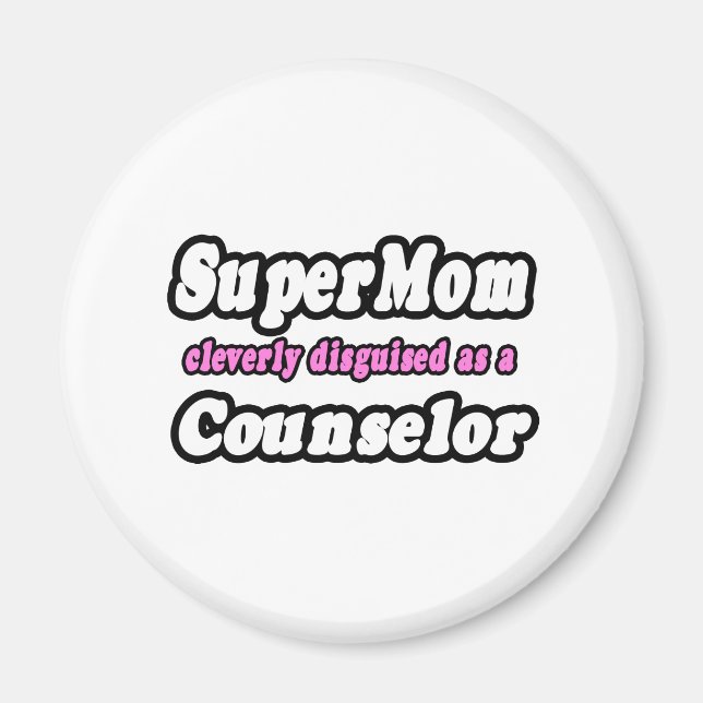 Aimant SuperMaman...Conseiller (Devant)