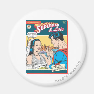 Aimant Superman et Lois Comic