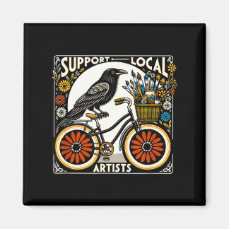 Aimant Suprt Local Artists 