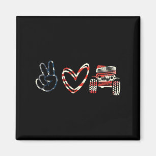 Aimant Suprt Paix Amour Paix Amour Tout-terrain