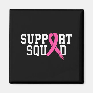 Aimant Suprt Squad Mois de la sensibilisation au cancer d