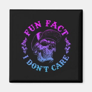 Aimant (sur le dos) Fun Fact I Dont je ne m'intéresse pas