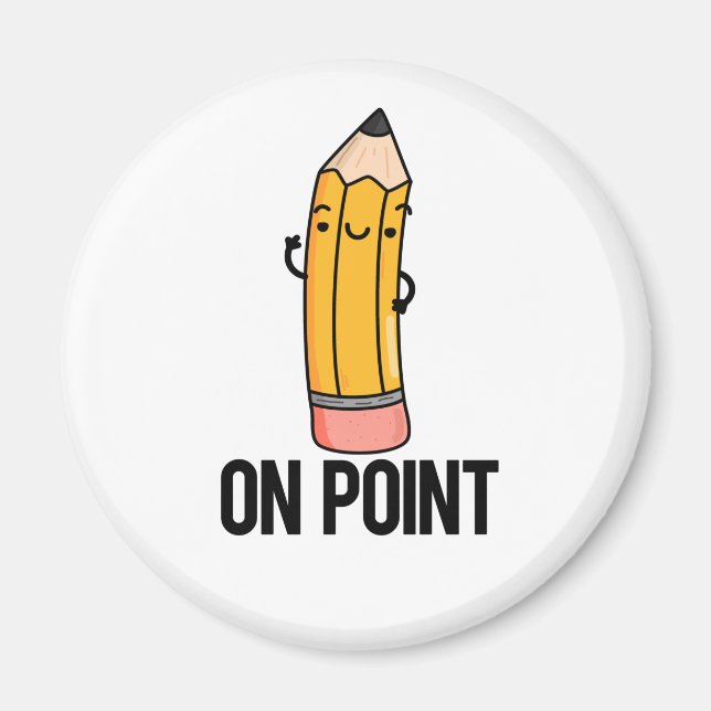 Aimant Sur le jeu de crayon amusant Point (Devant)