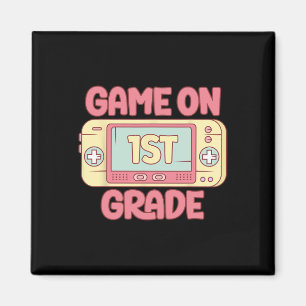 Aimant Sur Le Jeu Vidéo Cool 1ère Année Retour À L'École 