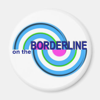 Aimant Sur le logo Borderline
