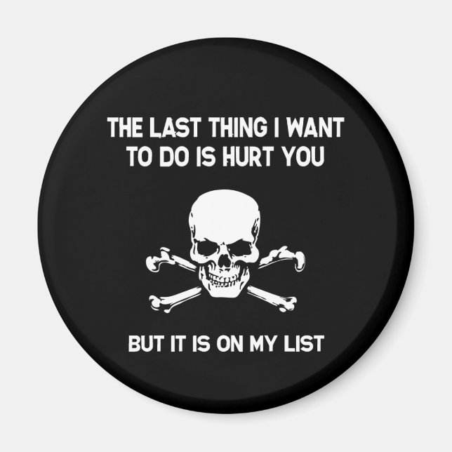 Aimant Sur ma liste (Devant)