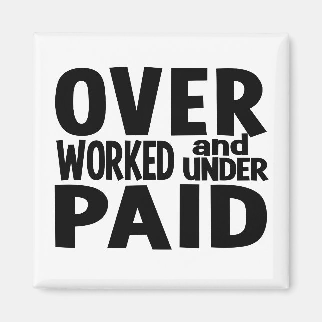 Aimant surchargé, personnalisable (Devant)