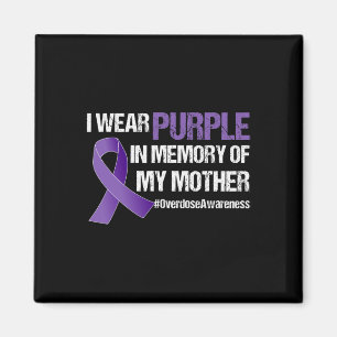 Aimant Surdose Sensibilisation Violet Ruban Mémoire De Mo