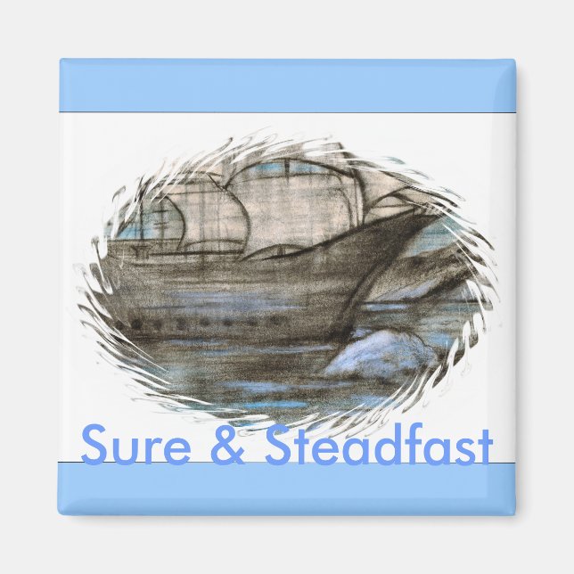 Aimant Sure & Steadfast (Devant)