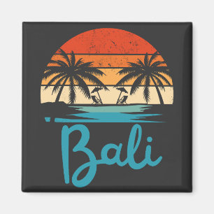 Aimant Surf vintage à Bali Indonésie