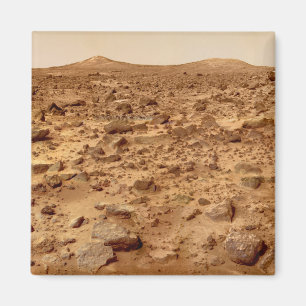 Aimant Surface rocheuse de la planète Mars