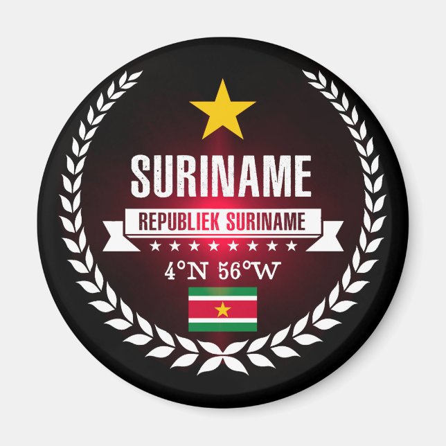 Aimant Suriname (Devant)