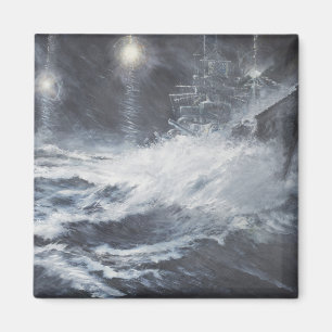 Aimant Surpris par Starshell Scharnhorst Bataille de