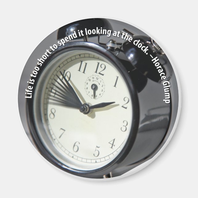 Aimant Surveillance de l'horloge (Devant)
