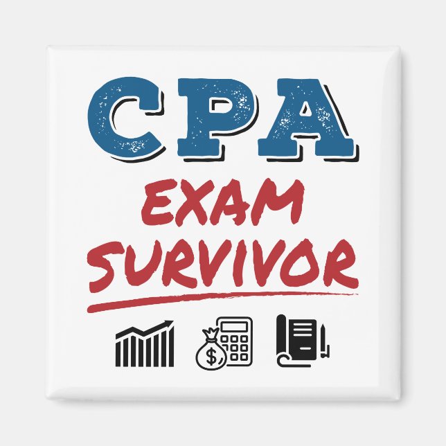 Aimant Survivant de l'examen CPA (Devant)