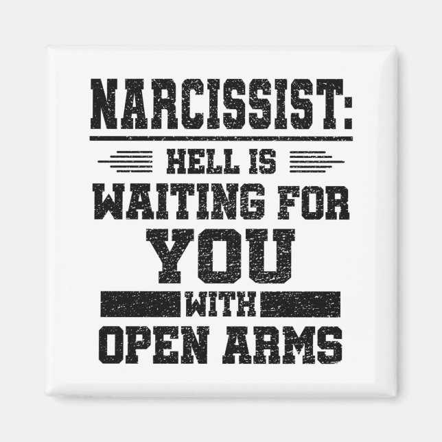Aimant Survivant de Narcissist (Devant)