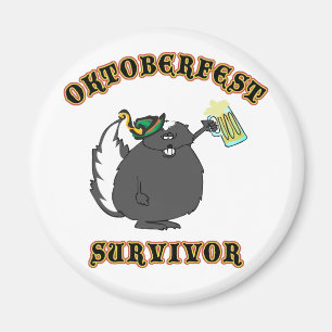 Aimant Survivant drôle d'Oktoberfest