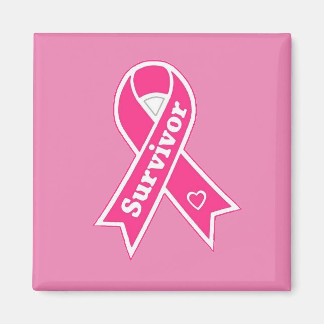 Aimant Survivant du cancer du sein (Devant)