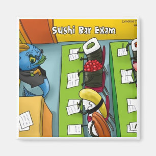 Aimant Sushi Bar Exam Tees Mugs Cards Gifts Etc