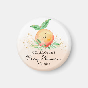 Aimant Sweet Little Peach C'est une fille