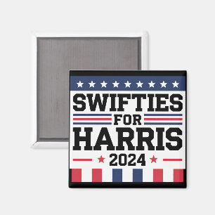 Aimant Swifties for Kamala Harris 2024 Vote Support