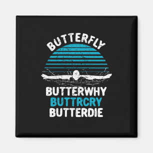 Aimant Swimming - Butterfly Butterwhy