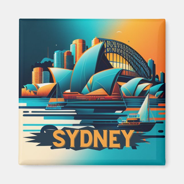 Aimant sydney (Devant)