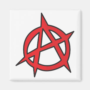 Aimant Symbole d'anarchie