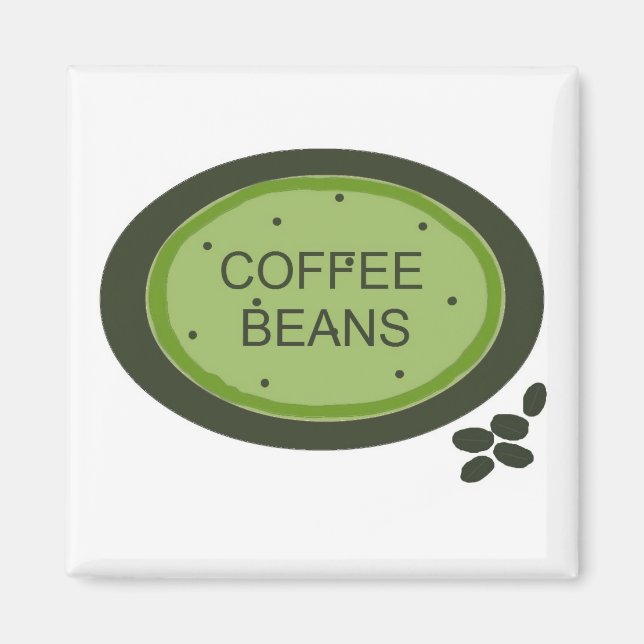 AIMANT SYMBOLE DE CAFÉ (Devant)