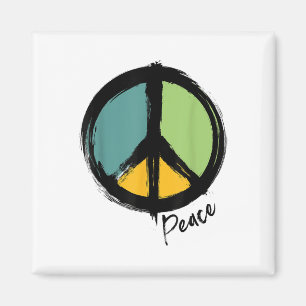 Aimant Symbole de la paix Sauver la terre dire non à la g