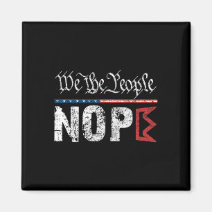 Aimant Symbole de la protestation No Kings Nope 4 juillet