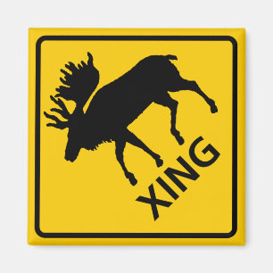 AIMANT SYMBOLE DE LA ROUTE DE MOOSE-PASSAGE
