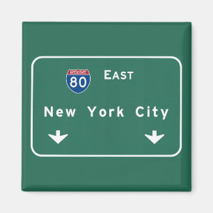 Aimant Symbole de la route nationale de New York