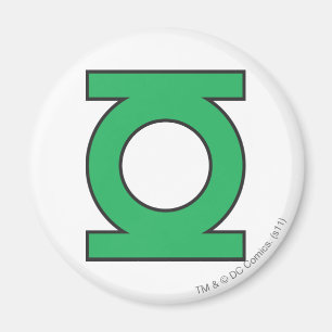 Aimant Symbole de lanterne vert
