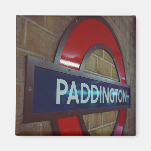 Aimant Symbole de métro Paddington Station Londres