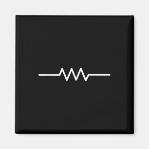 Aimant Symbole de résistance électrique Funny Engineer Ci