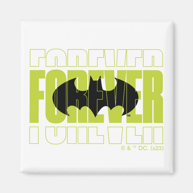 Aimant Symbole de typographie de Batman (Devant)