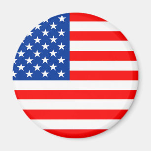 Aimant symbole des Etats-Unis de drapeau de pays des