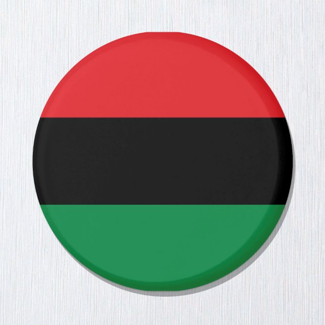 Aimant Symbole drapeau panafricain et unia / ventilateur  (Créateur téléchargé)