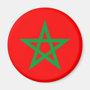 Aimant symbole du pays du maroc