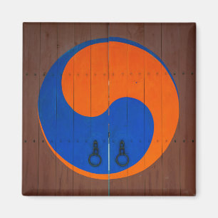 Aimant Symbole du Yin et du Yang, Corée du Sud